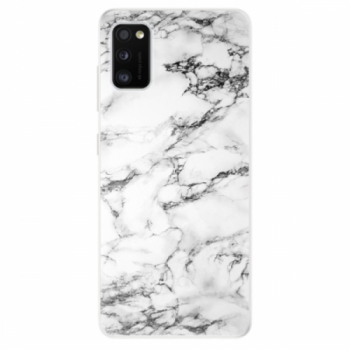 Odolné silikonové pouzdro iSaprio - White Marble 01 - Samsung Galaxy A41