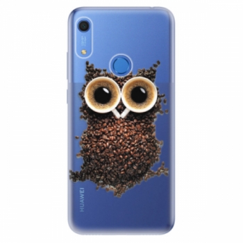 Odolné silikonové pouzdro iSaprio - Owl And Coffee - Huawei Y6s