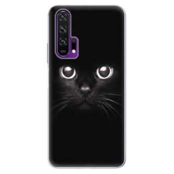 Odolné silikonové pouzdro iSaprio - Black Cat - Honor 20 Pro