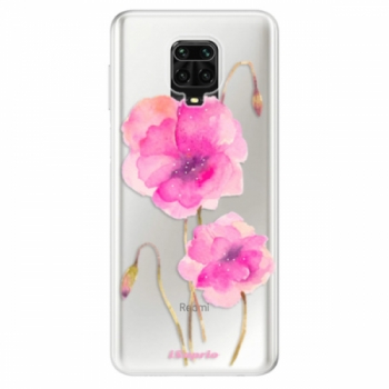 Odolné silikonové pouzdro iSaprio - Poppies 02 - Xiaomi Redmi Note 9 Pro / Note 9S