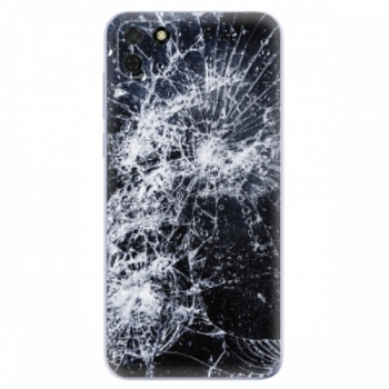 Odolné silikonové pouzdro iSaprio - Cracked - Huawei Y5p