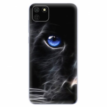 Odolné silikonové pouzdro iSaprio - Black Puma - Huawei Y5p