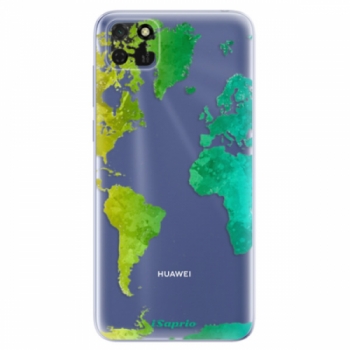 Odolné silikonové pouzdro iSaprio - Cold Map - Huawei Y5p