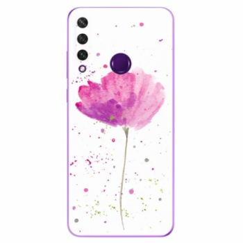 Odolné silikonové pouzdro iSaprio - Poppies - Huawei Y6p