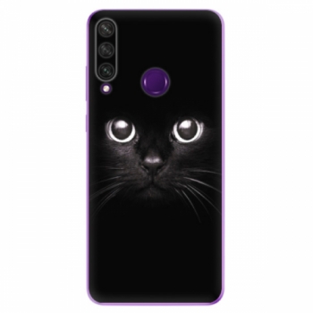 Odolné silikonové pouzdro iSaprio - Black Cat - Huawei Y6p