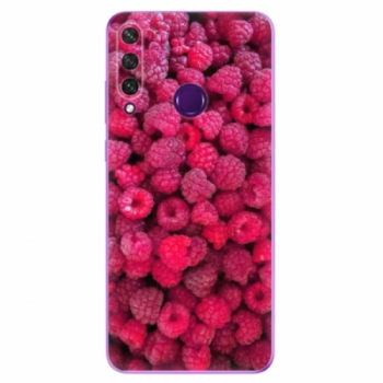 Odolné silikonové pouzdro iSaprio - Raspberry - Huawei Y6p