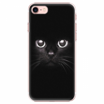 Plastové pouzdro iSaprio - Black Cat - iPhone 7