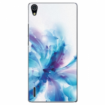 Plastové pouzdro iSaprio - Abstract Flower - Huawei Ascend P7