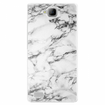 Plastové pouzdro iSaprio - White Marble 01 - Huawei Honor 3C