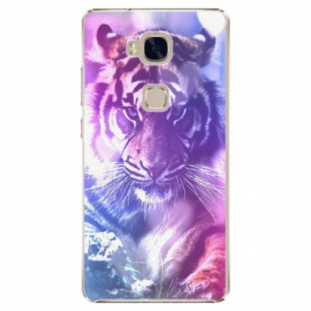 Plastové pouzdro iSaprio - Purple Tiger - Huawei Honor 5X