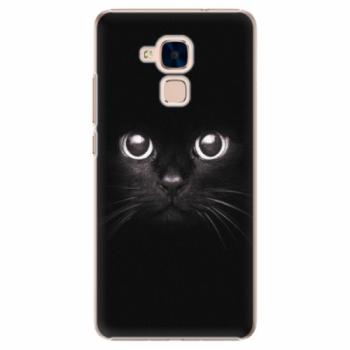 Plastové pouzdro iSaprio - Black Cat - Huawei Honor 7 Lite