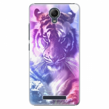 Plastové pouzdro iSaprio - Purple Tiger - Xiaomi Redmi Note 2