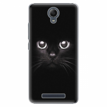 Plastové pouzdro iSaprio - Black Cat - Xiaomi Redmi Note 2
