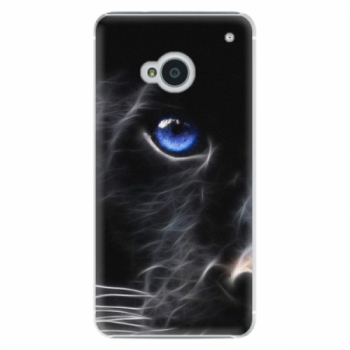 Plastové pouzdro iSaprio - Black Puma - HTC One M7