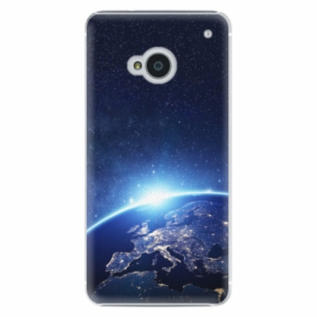 Plastové pouzdro iSaprio - Earth at Night - HTC One M7