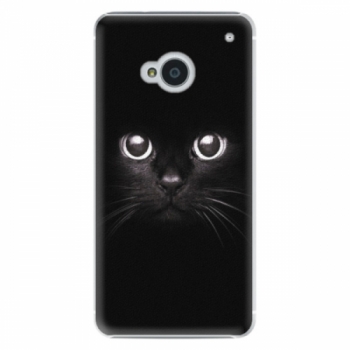Plastové pouzdro iSaprio - Black Cat - HTC One M7