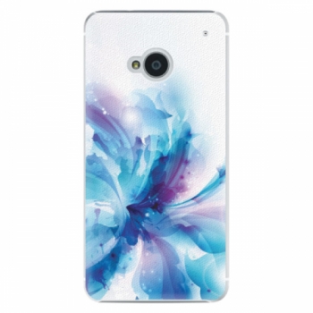 Plastové pouzdro iSaprio - Abstract Flower - HTC One M7