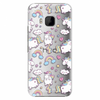 Plastové pouzdro iSaprio - Unicorn pattern 02 - HTC One M9