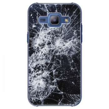 Plastové pouzdro iSaprio - Cracked - Samsung Galaxy J1