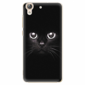 Plastové pouzdro iSaprio - Black Cat - Huawei Y6 II