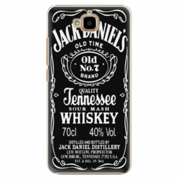 Plastové pouzdro iSaprio - Jack Daniels - Huawei Y6 Pro