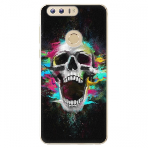 Plastové pouzdro iSaprio - Skull in Colors - Huawei Honor 8