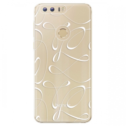Plastové pouzdro iSaprio - Fancy - white - Huawei Honor 8