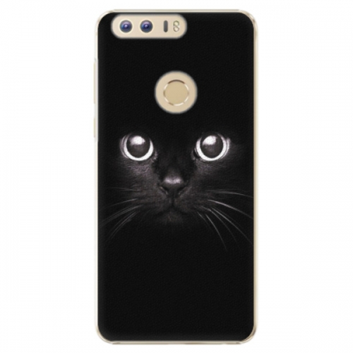 Plastové pouzdro iSaprio - Black Cat - Huawei Honor 8