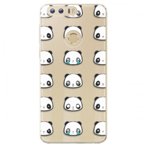 Plastové pouzdro iSaprio - Panda pattern 01 - Huawei Honor 8
