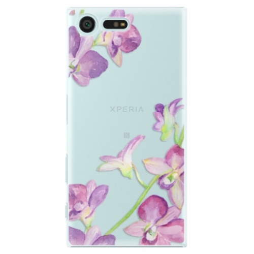 Plastové pouzdro iSaprio - Purple Orchid - Sony Xperia X Compact