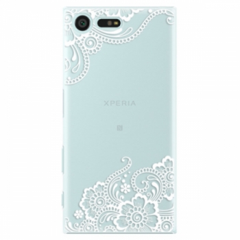 Plastové pouzdro iSaprio - White Lace 02 - Sony Xperia X Compact