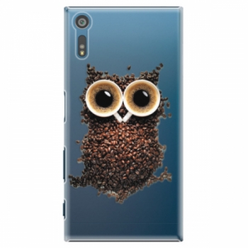 Plastové pouzdro iSaprio - Owl And Coffee - Sony Xperia XZ