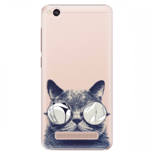 Plastové pouzdro iSaprio - Crazy Cat 01 - Xiaomi Redmi 4A