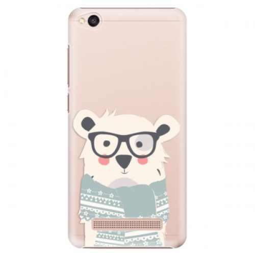 Plastové pouzdro iSaprio - Bear with Scarf - Xiaomi Redmi 4A