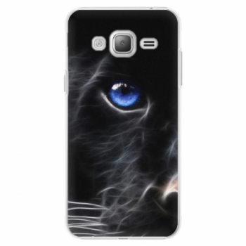Plastové pouzdro iSaprio - Black Puma - Samsung Galaxy J3