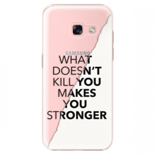 Plastové pouzdro iSaprio - Makes You Stronger - Samsung Galaxy A3 2017