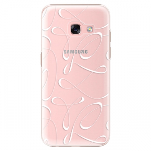 Plastové pouzdro iSaprio - Fancy - white - Samsung Galaxy A3 2017