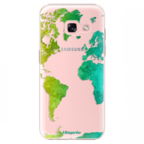 Plastové pouzdro iSaprio - Cold Map - Samsung Galaxy A3 2017