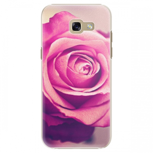 Plastové pouzdro iSaprio - Pink Rose - Samsung Galaxy A5 2017