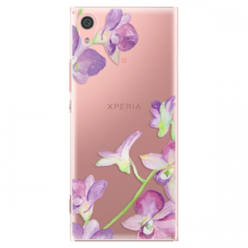 Plastové pouzdro iSaprio - Purple Orchid - Sony Xperia XA1