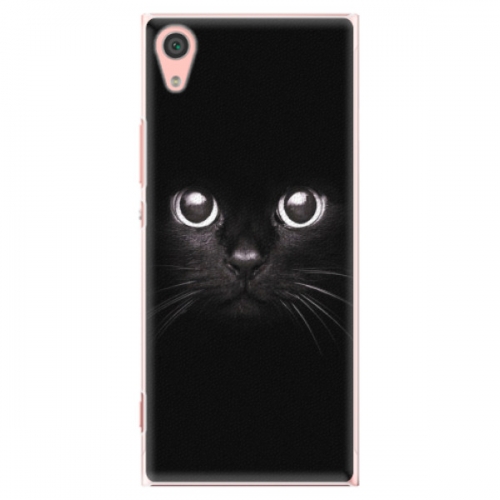 Plastové pouzdro iSaprio - Black Cat - Sony Xperia XA1