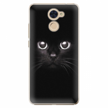 Plastové pouzdro iSaprio - Black Cat - Huawei Y7 / Y7 Prime