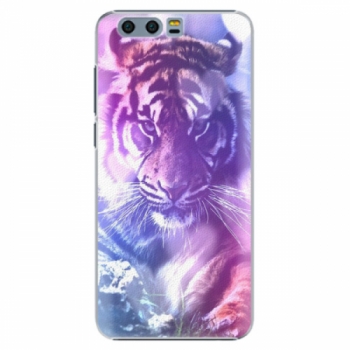 Plastové pouzdro iSaprio - Purple Tiger - Huawei Honor 9