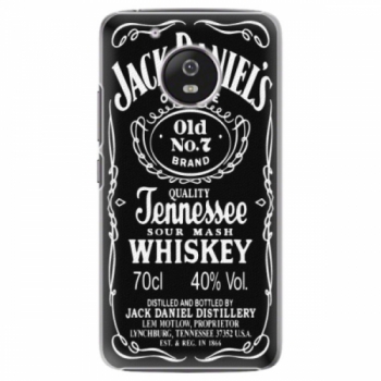 Plastové pouzdro iSaprio - Jack Daniels - Lenovo Moto G5