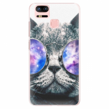Plastové pouzdro iSaprio - Galaxy Cat - Asus Zenfone 3 Zoom ZE553KL