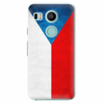 Plastové pouzdro iSaprio - Czech Flag - LG Nexus 5X