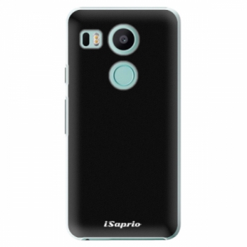 Plastové pouzdro iSaprio - 4Pure - černý - LG Nexus 5X