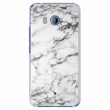 Plastové pouzdro iSaprio - White Marble 01 - HTC U11