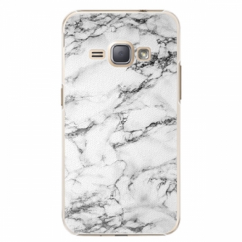 Plastové pouzdro iSaprio - White Marble 01 - Samsung Galaxy J1 2016