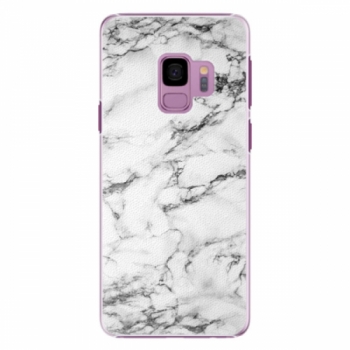 Plastové pouzdro iSaprio - White Marble 01 - Samsung Galaxy S9